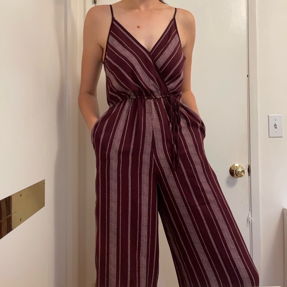 Striped jumpsuit - Picture 2 of 8